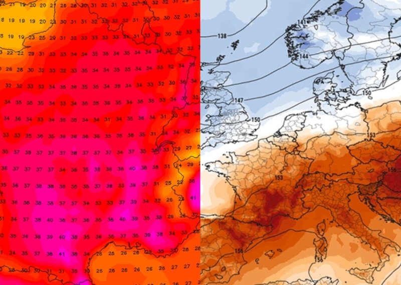 Meteorolozi upozoravaju na opasan fenomen: Hrvatskoj prijeti toplinska kupola, temperature i do 43 °C