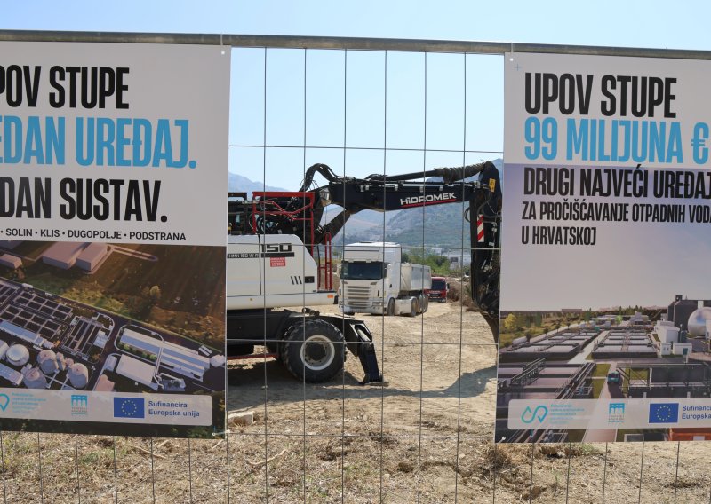 Počeli radovi na najvećem dugom pročistaču otpadnih voda u Hrvatskoj