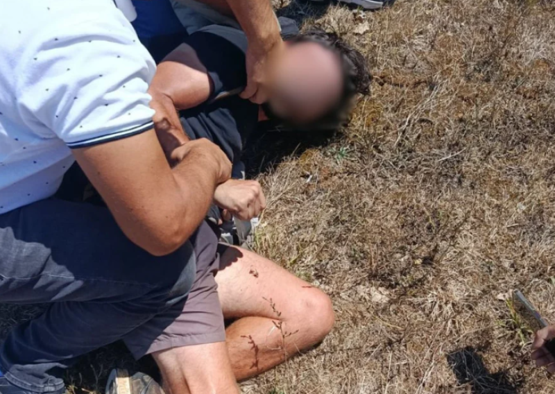 Uhvaćen muškarac koji je zapalio oltar u Međugorju, objavljena snimka uhićenja!