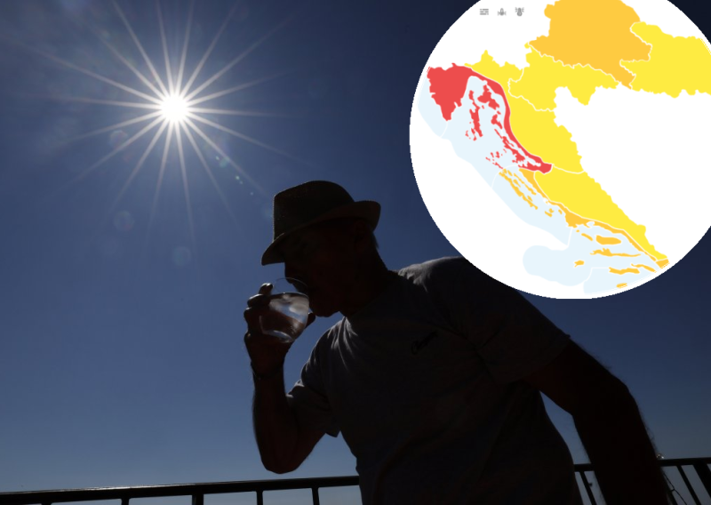 Ovo je pet najtoplijih gradova  jutros, u šest sati izmjereno 28,2 stupnja