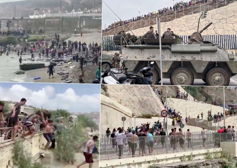 VIDEO Zašto su se odjednom tisuće migranata slile u španjolsku enklavu? Dvije su teorije