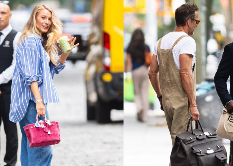 Ležerno odjeveni, ali s torbama od 100 tisuća dolara: Svi su gledali u Blake Lively i Ryana Reynoldsa