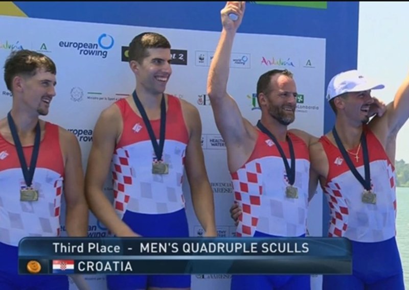 Nova medalja za hrvatsko veslanje na Europskom prvenstvu