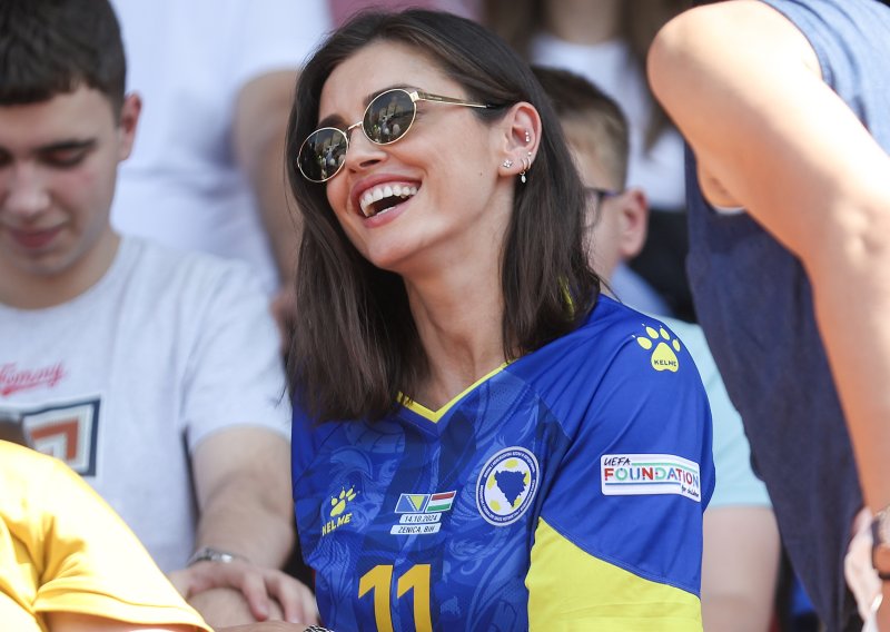 Amra Džeko zablistala u bijelom, a Edin je nije ispuštao iz zagrljaja