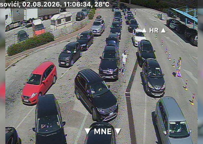 U Konavlima zbog prometnog kolapsa aktivirana Civilna zaštita: Situacija je neizdrživa