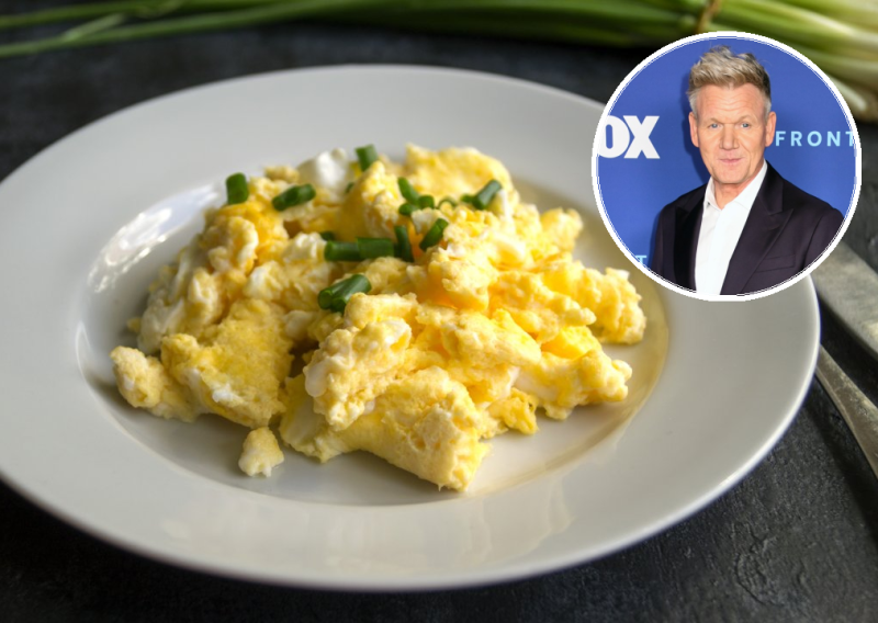 Kremasta kajgana bez mlijeka? Chef Gordon Ramsay otkrio tajni sastojak za savršeni rezultat