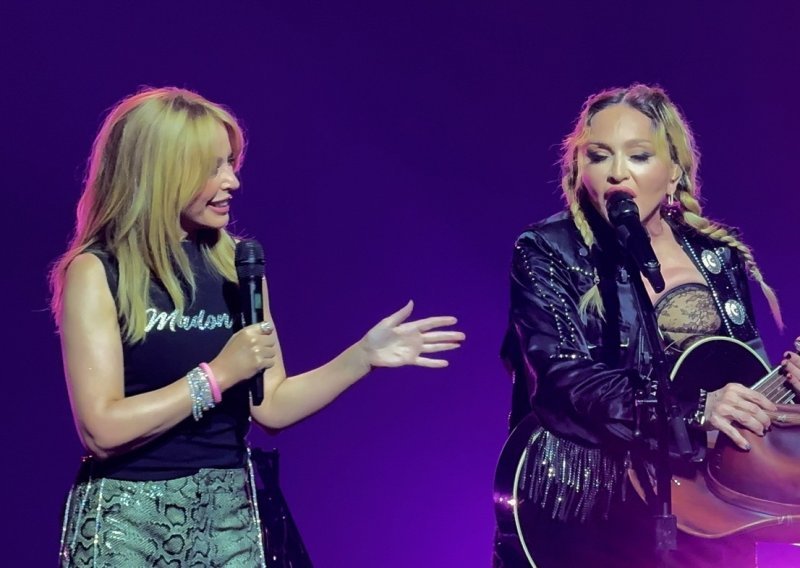 Dvije pop ikone zajedno na pozornici: Kylie Minogue iznenadila publiku na Madonninom nastupu