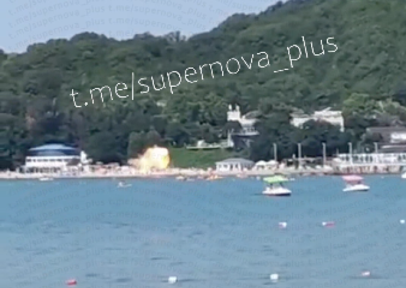 VIDEO Ukrajinski dron pogodio rusko ljetovalište: Poginulo više ljudi, među njima i dijete