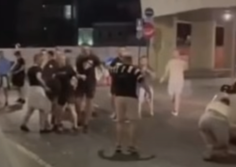 Pogledajte nerede u Litvi: Torcida se tukla u centru grada?