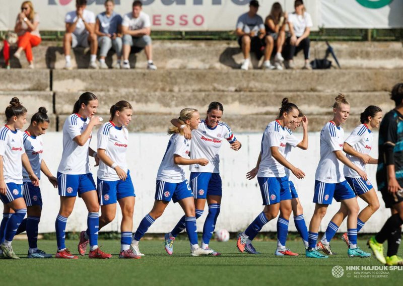 ŽNK Hajduk upisao povijesnu pobjedu u Ligi prvakinja