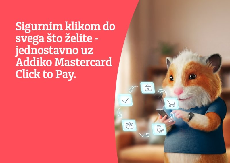 Addiko banka prva u Hrvatskoj uvodi Mastercard Click to Pay