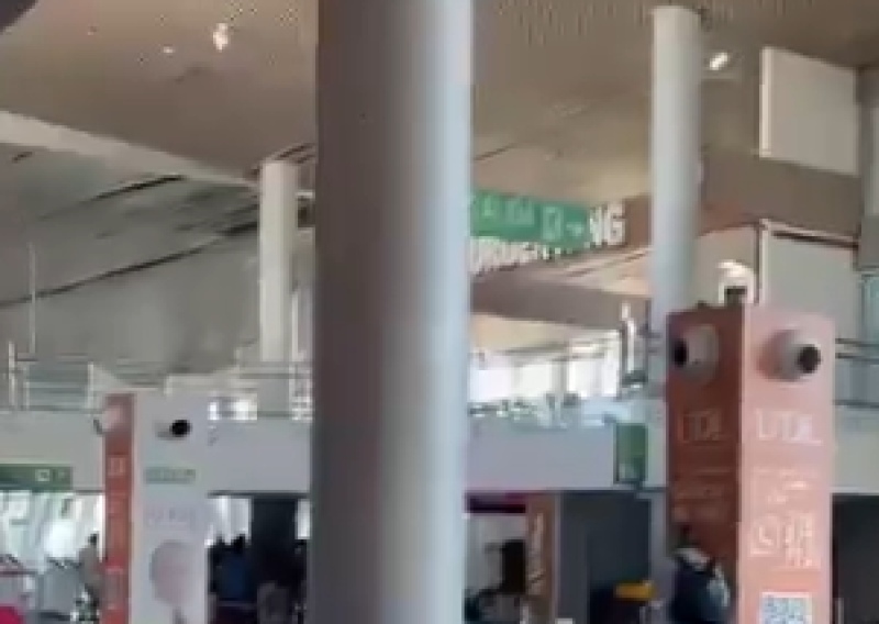VIDEO Trenuci užasa: Širi se zastrašujuća snimka potresa na kolumbijskom aerodromu