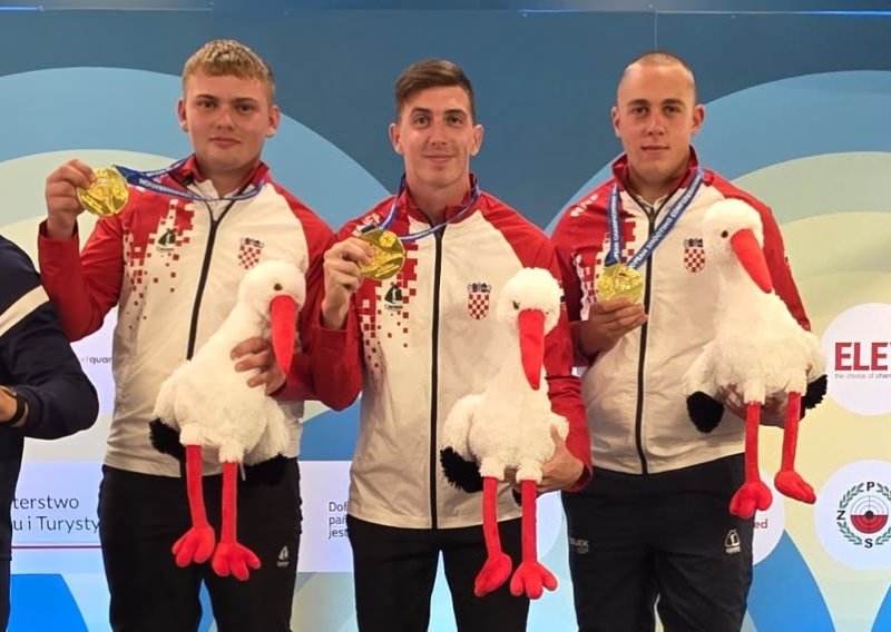 Mladi hrvatski strijelci briljirali na Euru: Osvojili čak šest medalja!