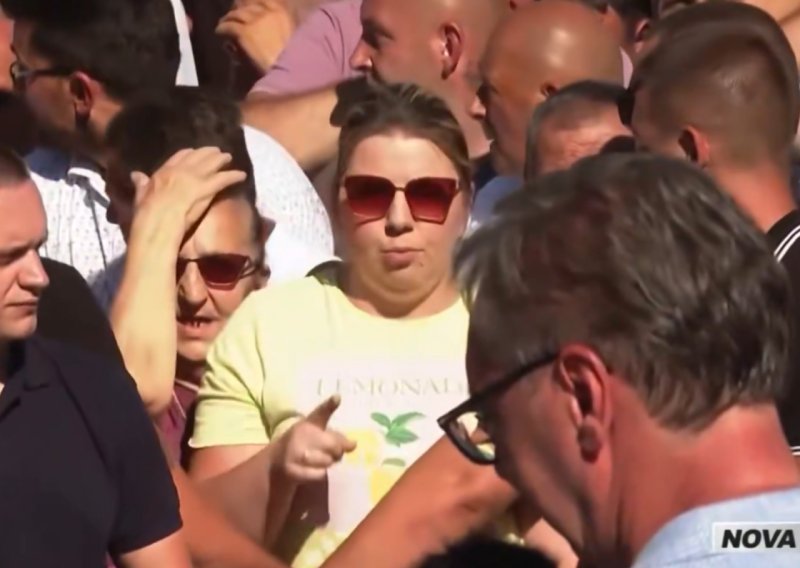VIDEO Žena se ubacila Vučiću pred kamerama: Skupljala sam glasove, zašto nisam dobila posao?