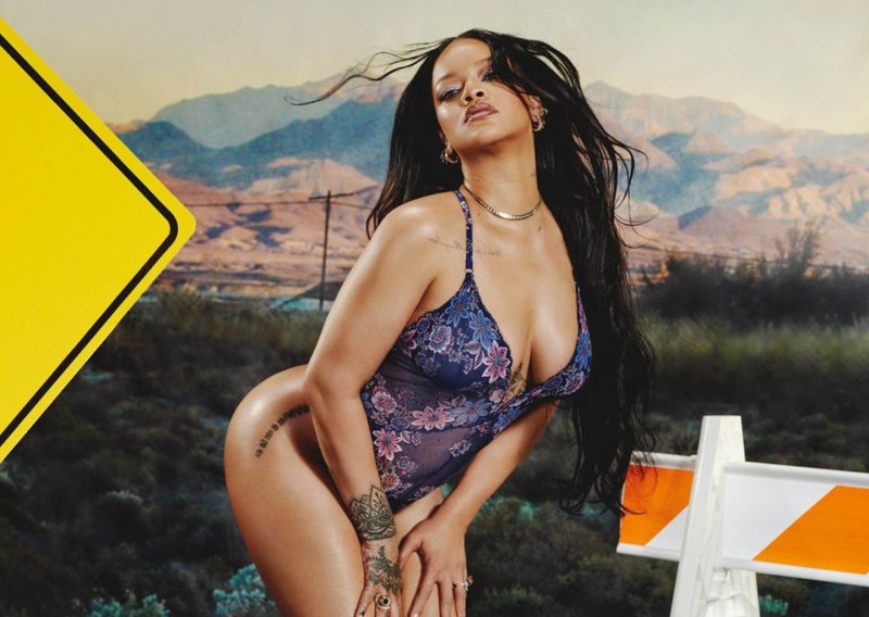 Rihanna nedugo nakon poroda pozirala u čipkastom bodiju i  pokazala fenomenalnu figuru