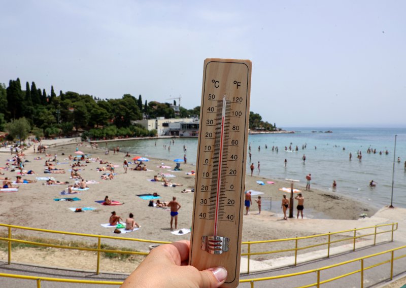 Povijesna vrućina na Jadranu: Split srušio rekord star tek 43 dana, Dubrovnik također iznad maksimuma