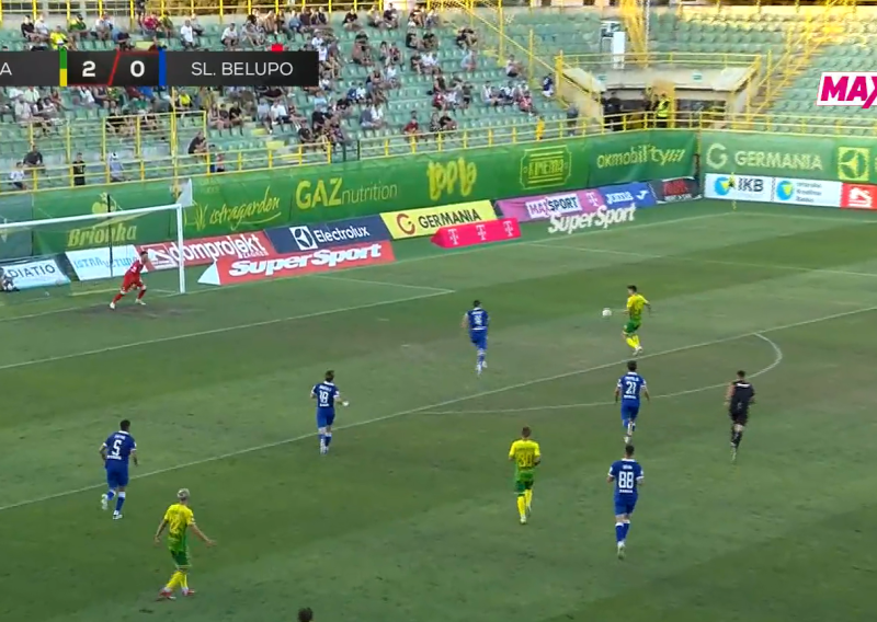 Divota od akcije: Pogledajte maestralan timski gol Istre protiv Slavena