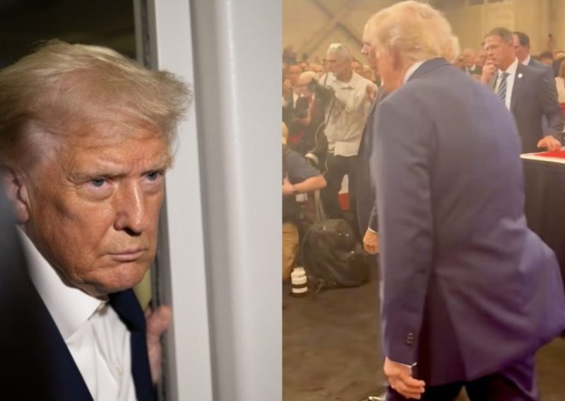 Svi se zagledali u Trumpovu stražnjicu: Neobičan oblik potaknuo nagađanja o njegovu zdravlju