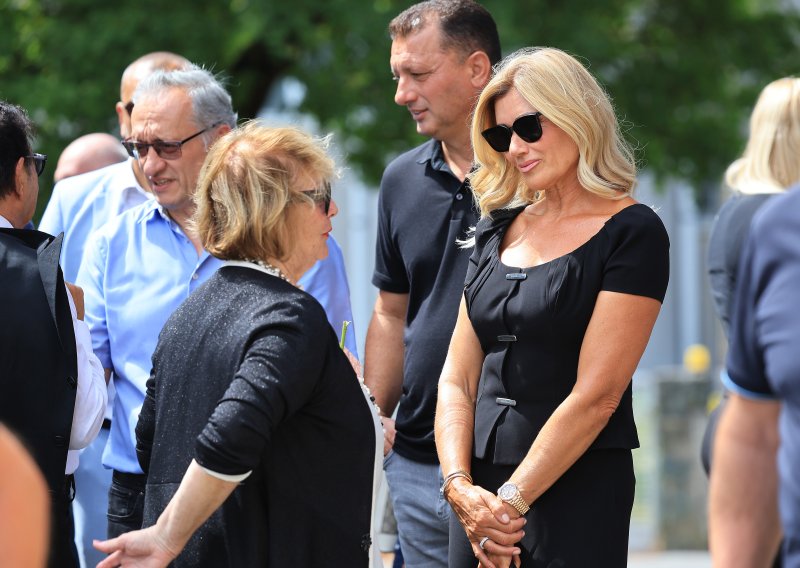 Rijetko pojavljivanje Vanje Horvat: Došla se oprostiti od bivše svekrve Luce Mamić