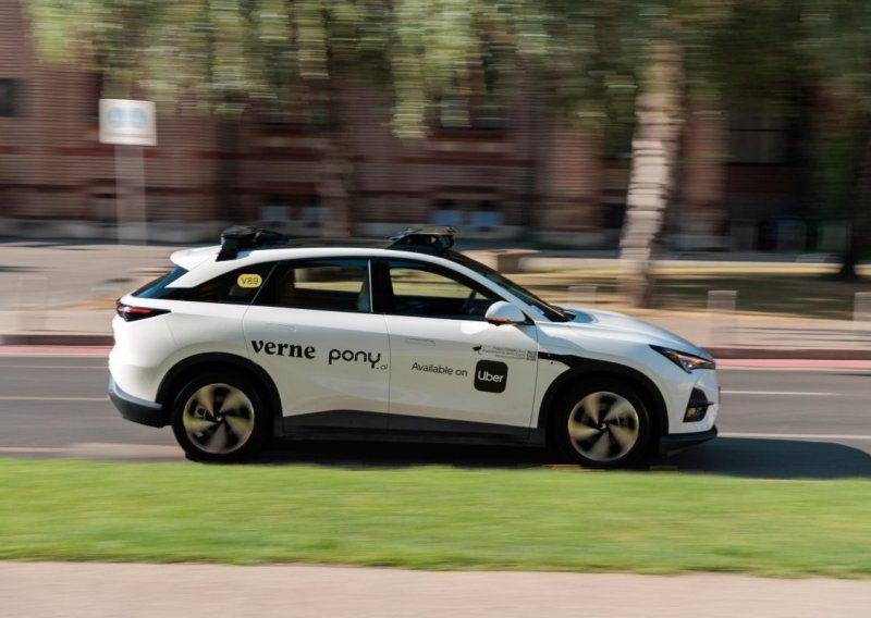 Bez operatera: Verne i Pony.ai počeli s potpuno autonomnim testnim vožnjama robotaksijem u Zagrebu