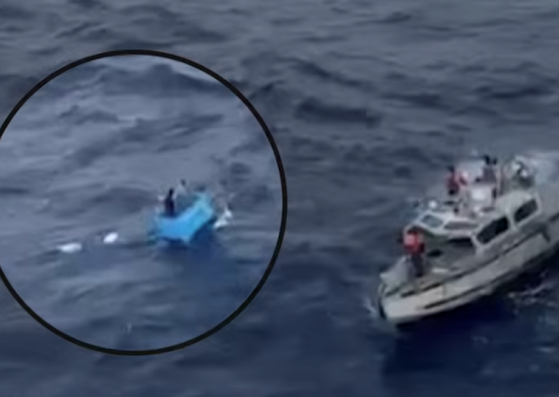 Čudo u Tihom oceanu: Ribari spašeni nakon pet dana plutanja na ribarskom hladnjaku