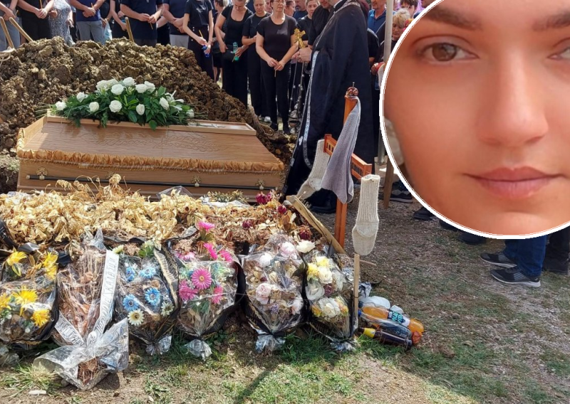 Tuga na posljednjem ispraćaju Dragane: Od nje se oprostio i grad u kojem je tragično stradala