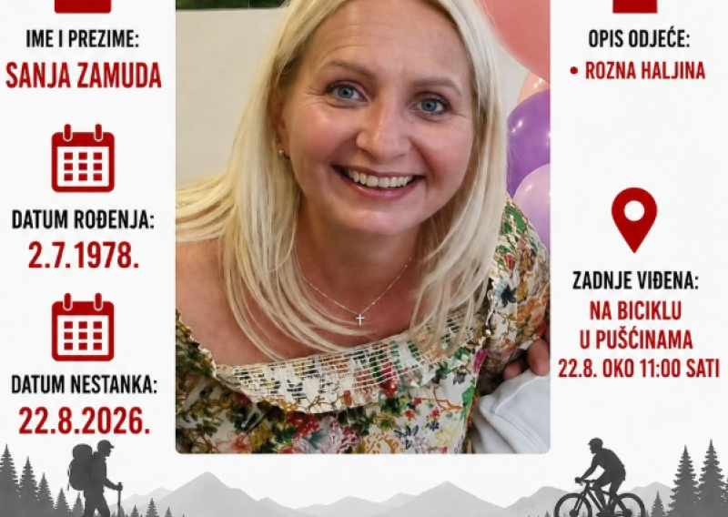 Nestala žena u Međimurju: Posljednji put viđena na biciklu, HGSS moli za pomoć