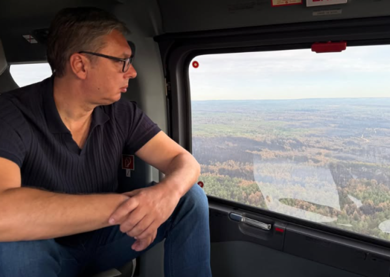 Vučić: Srbija je europska velesila u gašenju požara, naši helikopteri bolji su od onih iz Europe