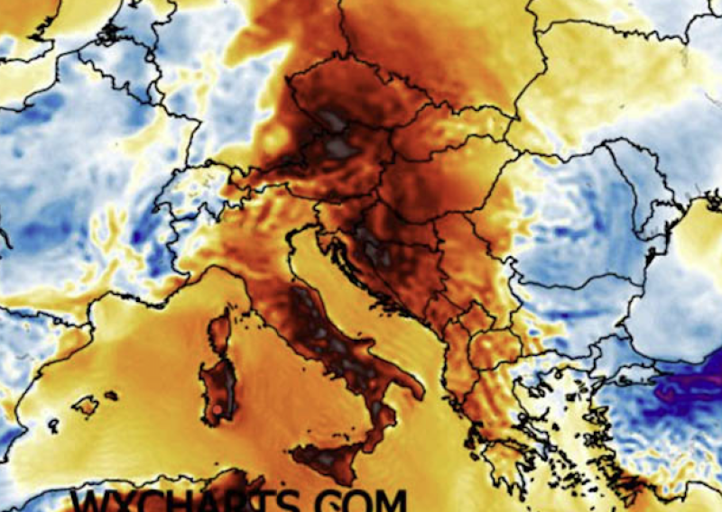 Paklen kraj ljeta u Hrvatskoj i na Balkanu: Živa se penje do 43°C, evo gdje će biti najgore