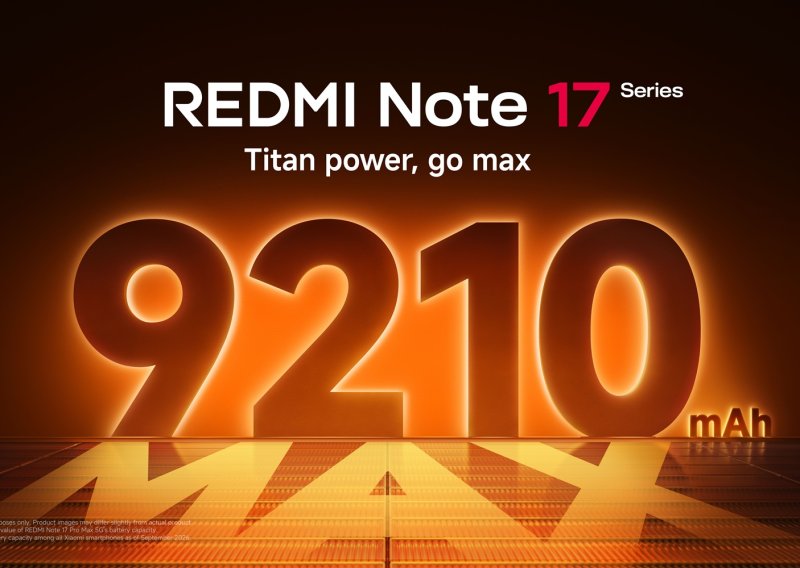 Xiaomi najavljuje REDMI Note 17 seriju, stvorenu da traje godinama zahvaljujući REDMI Titan kvaliteti