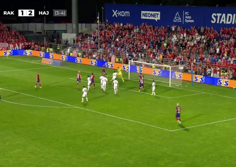 Pogledajte šokantan gol! Hajduk je bio na korak od grupne faze, a onda je u 88. bivši igrač Dinama zabio za produžetke