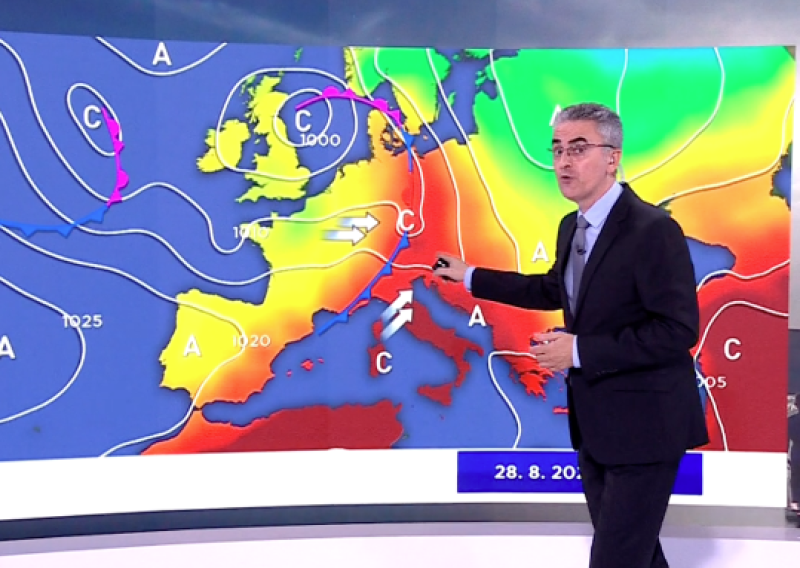 Vakula upozorava: Idemo do 40 °C, a zatim - olujno nevrijeme: DHMZ upalio crveni meteoalarm!