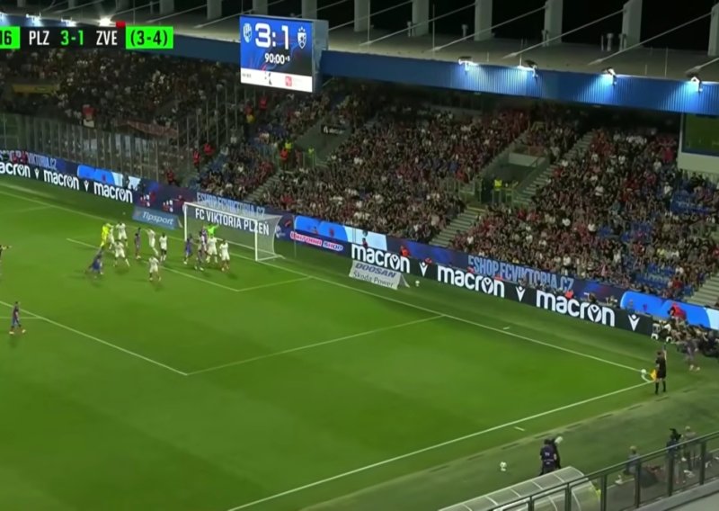 Nećete vjerovati na koji način je Zvezda u sudačkoj nadoknadi skrivila penal koji ju je dotukao: Pogledajte što se dogodilo