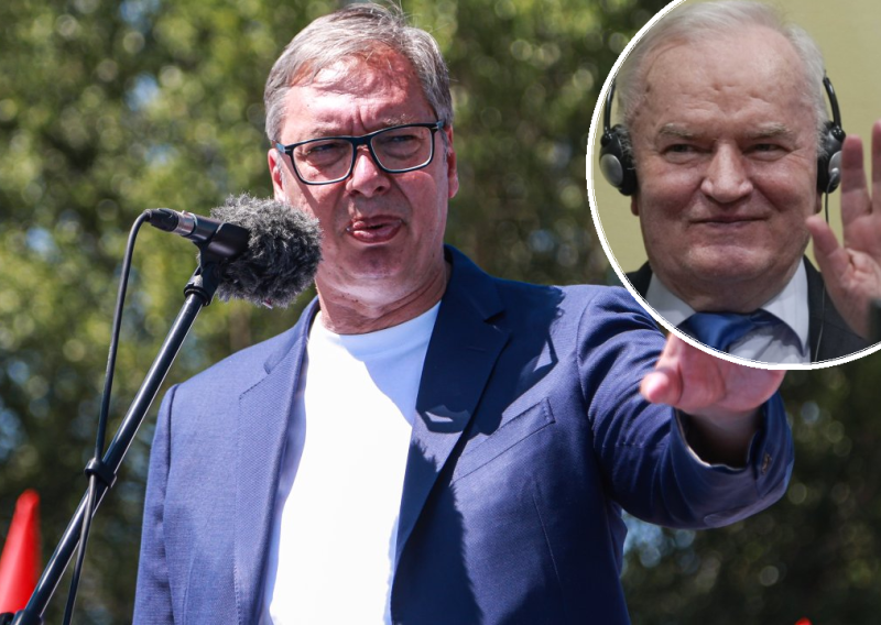 Javio se i Vučić zbog Mladićeve smrti, bijesan je na Haag: 'Srpska krv nije ni važna'