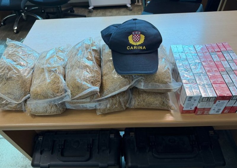 Pokušao u Hrvatsku unijeti pet kilograma duhana i 1000 cigareta, kažnjen s 3900 eura
