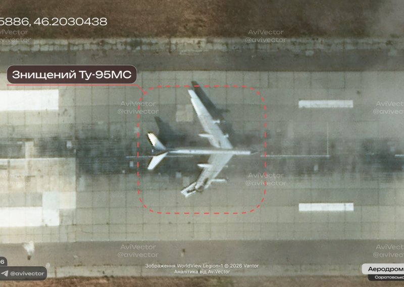 Ukrajinci izveli još jedan uspješan napad: Stradao je strateški ruski bombarder