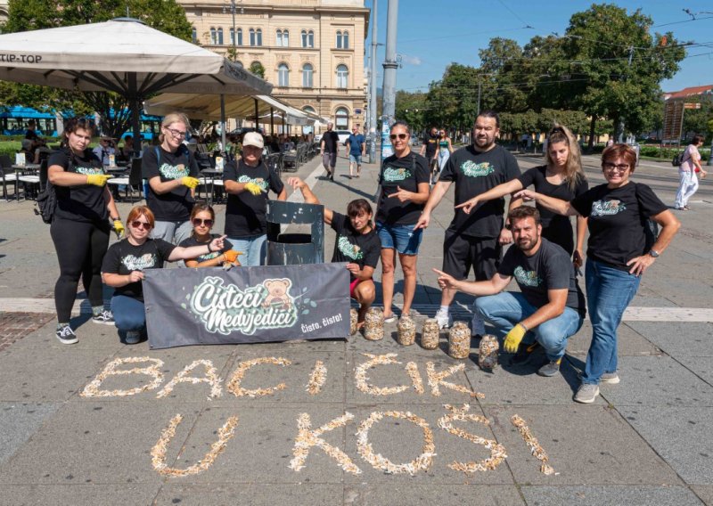Čisteći medvjedići u tri godine sakupili 400.000 opušaka, traže kazne