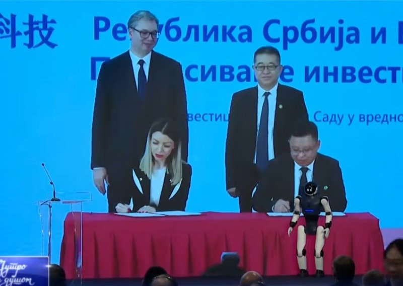 Srbija predstavila svog prvog humanoidnog robota: 'Za 15 dana vidjet ćete ga s ozbiljnim oružjem'