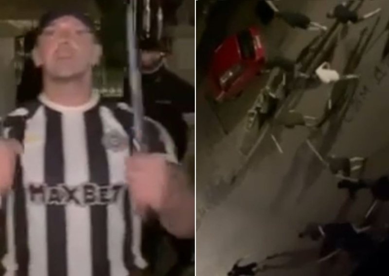 Nevjerojatna snimka: 20 Delija bježalo od jednog Grobara. Kad vidite što mu je u rukama, bit će vam jasno zašto...