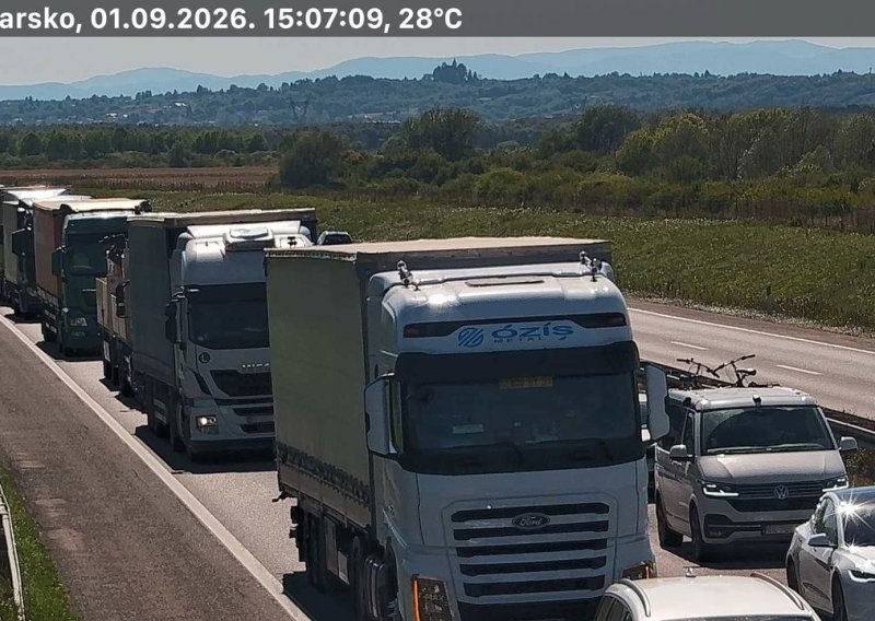 Kaos na A1 prema Zagrebu: Kolona duga pet kilometara, gužve i na obilaznici