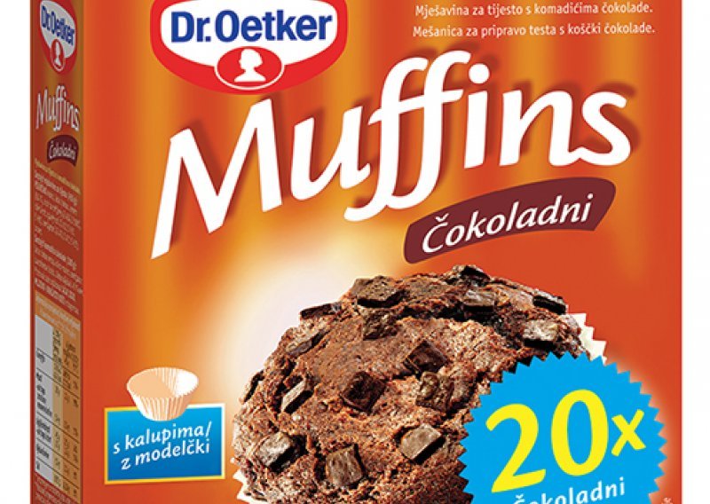 Dr. Oetker čokoladni muffini od sada u XXL izdanju