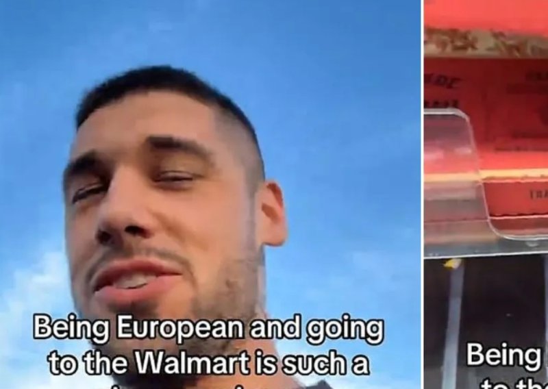Europljanin posjetio Walmart i nije mogao vjerovati što Amerikanci kupuju: Pogledajte viralni video