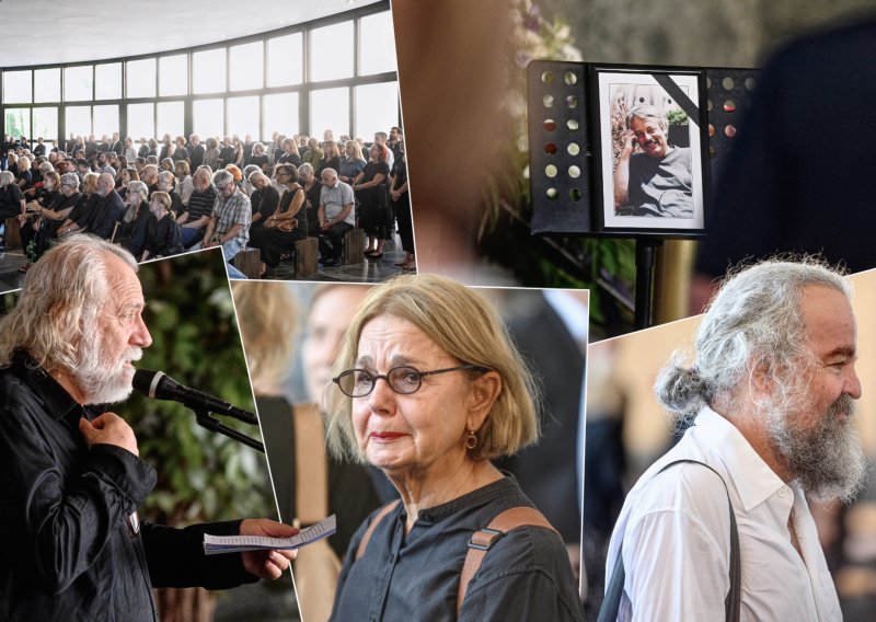Na posljednji počinak ispraćen Slobodan Šnajder: Obitelj, prijatelji i kolege oprostili se od velikog književnika