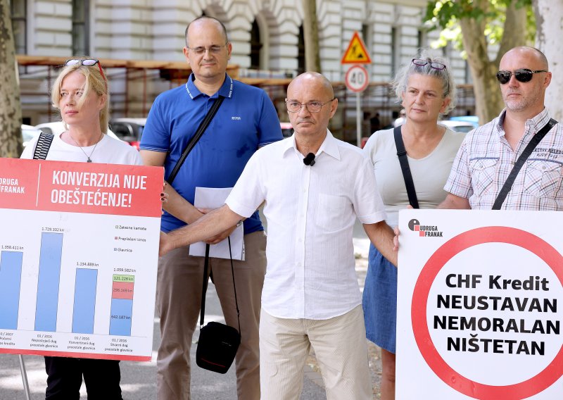 Udruga Franak ima zahtjev za Ustavni sud: 'Potrošači trpe posljedice'