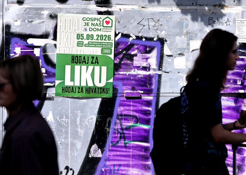 FOTO Osvanuli diljem grada: Ovako se Zagrepčane zove na prosvjed za Liku