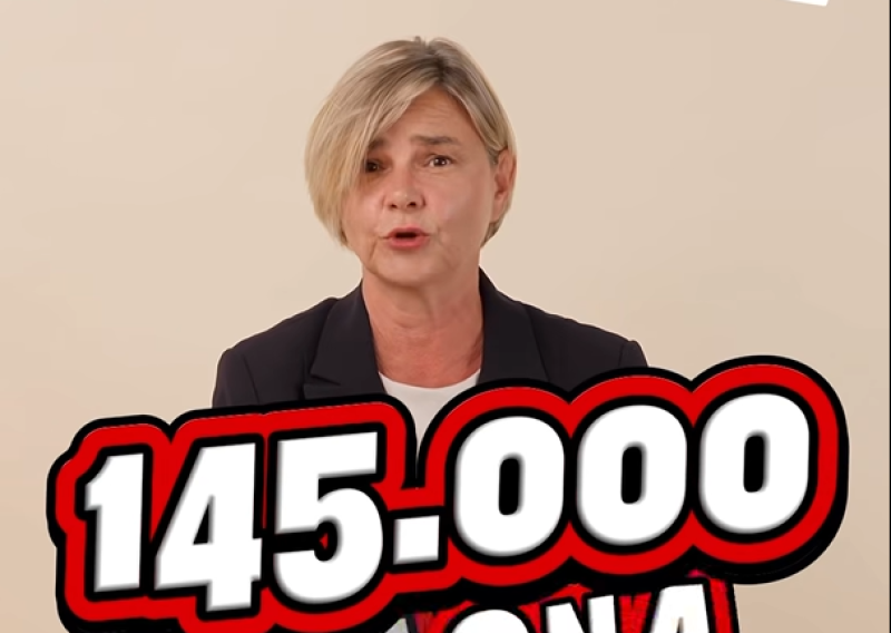 VIDEO I Možemo poziva na prosvjed: 'Pod težinom ove vreće pukao je stol'