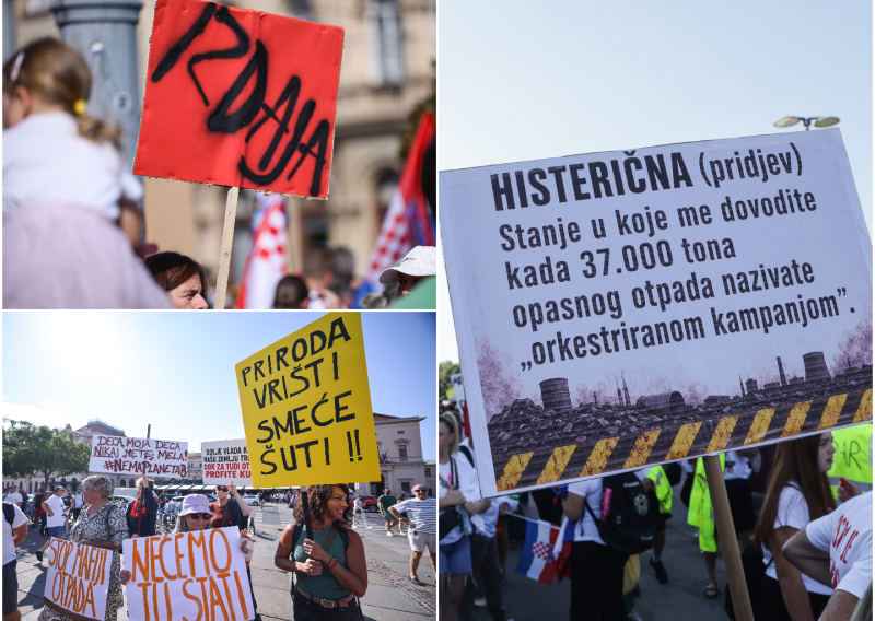 FOTO 'Priroda vrišti, smeće šuti': Ovu su najbolji transparenti na prosvjedu za Liku