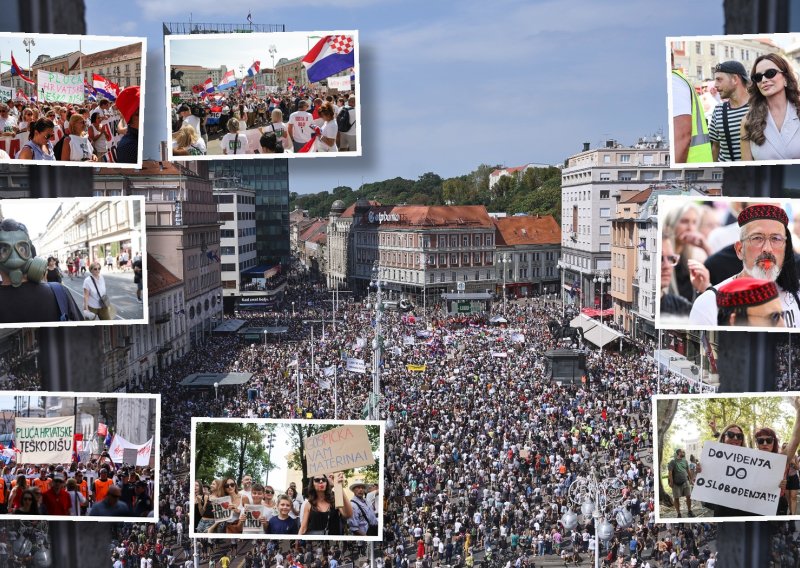 Najveći ekološki prosvjed u povijesti Hrvatske, deseci tisuća ljudi s Trga poručili: Sram vas bilo!