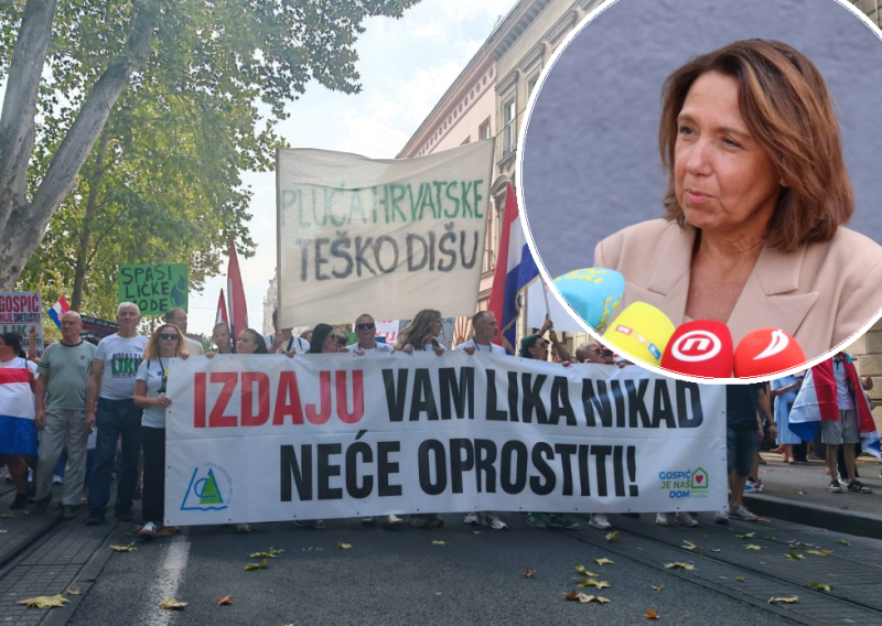 Ministrica nakon masovnog prosvjeda: 'Broj ljudi nije dokaz nepovjerenja'