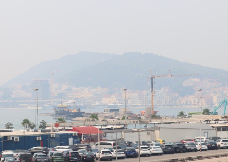 Nakon dima iz BiH popravlja se kvaliteta zraka u Srednjoj Dalmaciji
